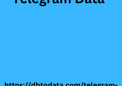 Telegram database