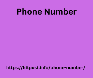 Phone Number