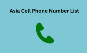 asia cell phone number list