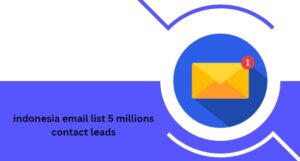 indonesia email list 5 millions contact leads