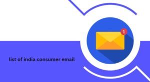 list of india consumer email