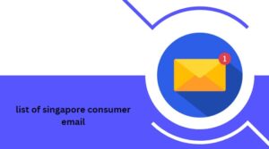 list of singapore consumer email